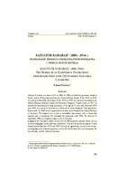 prikaz prve stranice dokumenta Salvator Karabić (1884-1956)- the profile of an exceptional psychiatrist/neuropsychiatrist with outstanding managing capabilities