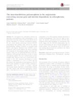 prikaz prve stranice dokumenta The insertion/deletion polymorphism in the angiotensin-converting enzyme gene and nicotine dependence in schizophrenia patients