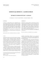 prikaz prve stranice dokumenta Sedimentacija eritrocita : algoritam obrade