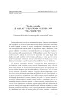 prikaz prve stranice dokumenta Tavola rotonda: Le malattie epidemiche in Istria tra '800 e '900 (giornata di studio di demografia storica dell'Istria)
