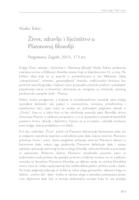 prikaz prve stranice dokumenta Marko Tokić: "Život, zdravlje i liječništvo u Platonovoj filozofiji"
