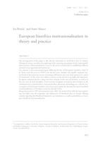 prikaz prve stranice dokumenta European bioethics institutionalisation in theory and practice
