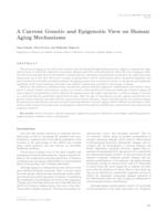 prikaz prve stranice dokumenta A Current Genetic and Epigenetic View on Human Aging Mechanisms