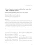 prikaz prve stranice dokumenta Erectile Dysfunction after Myocardial Infarction – Myth or a Real Problem?