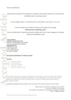 prikaz prve stranice dokumenta Quantitative analysis of endocytic recycling of membrane proteins by monoclonal antibody-based recycling assays