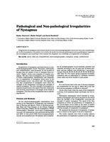 prikaz prve stranice dokumenta Pathological and Non-pathological Irregularities of Nystagmus