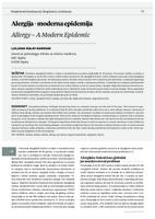 prikaz prve stranice dokumenta Alergija - moderna epidemija