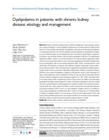 prikaz prve stranice dokumenta Dyslipidemia in patients with chronic kidney disease: etiology and management