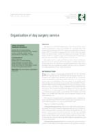 prikaz prve stranice dokumenta Organisation of day surgery service