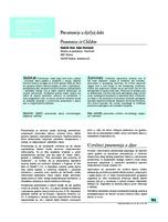 prikaz prve stranice dokumenta Pneumonije u dječjoj dobi