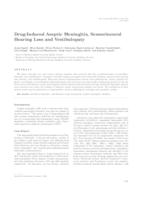 prikaz prve stranice dokumenta Drug-Induced Aseptic Meningitis, Sensorineural Hearing Loss and Vestibulopaty