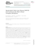 prikaz prve stranice dokumenta Nonalcoholic Fatty Liver Disease (NAFLD) And Cardiovascular Risk In Renal Transplant Recipients