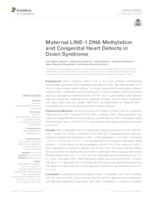 prikaz prve stranice dokumenta Maternal LINE-1 DNA Methylation and Congenital Heart Defects in Down Syndrome