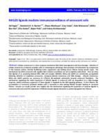 prikaz prve stranice dokumenta NKG2D ligands mediate immunosurveillance of senescent cells