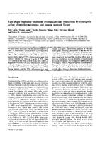 prikaz prve stranice dokumenta Late phase inhibition of murine cytomegalovirus replication by synergistic  action of interferon-gamma and tumour necrosis factor