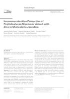 prikaz prve stranice dokumenta Immunoprotective Properties of Peptidoglycan Monomer Linked with Zinc in Cholestatic Jaundice