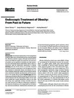 prikaz prve stranice dokumenta Endoscopic Treatment of Obesity: From Past to Future