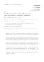 prikaz prve stranice dokumenta Prion Protein-Specific Antibodies-Development, Modes of Action and Therapeutics Application