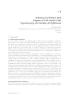prikaz prve stranice dokumenta Influence of Patern and  Degree of Left Ventricular  Hypertrophy on Cardiac Arrhythmias