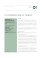 prikaz prve stranice dokumenta Recent advantages in cancer pain management