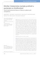 prikaz prve stranice dokumenta Kliničke i biokemijske značajke pretilosti u pacijenata sa shizofrenijom