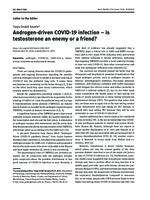 prikaz prve stranice dokumenta Androgen-driven COVID-19 infection – is testosterone an enemy or a friend?
