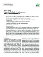 prikaz prve stranice dokumenta Diagnosis of Irritable Bowel Syndrome: Role of Potential Biomarkers