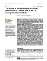 prikaz prve stranice dokumenta The Impact of Methylphenidate on QbTest Performance of Children with ADHD: A Retrospective Clinical Study