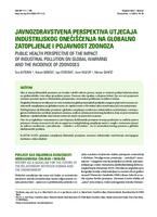 prikaz prve stranice dokumenta Javnozdravstvena perspektiva utjecaja industrijskog onečišćenja na globalno zatopljenje i pojavnost zoonoza