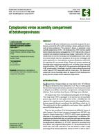 prikaz prve stranice dokumenta Cytoplasmic virion assembly compartment of betaherpesviruses