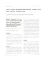 prikaz prve stranice dokumenta 10-year survival of a patient with metastatic prostate cancer: Case report and literature review