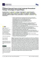 prikaz prve stranice dokumenta Profiling Colorectal Cancer in the Landscape Personalized Testing—Advantages of Liquid Biopsy