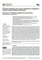 prikaz prve stranice dokumenta Diversity Competency and Access to Healthcare in Hospitals in Croatia, Germany, Poland, and Slovenia