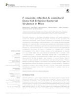 prikaz prve stranice dokumenta F. novicida-Infected A. castellanii Does Not Enhance Bacterial Virulence in Mice