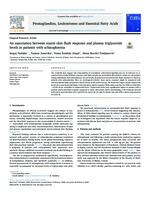 prikaz prve stranice dokumenta An association between niacin skin flush response and plasma triglyceride levels in patients with  schizophrenia