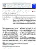 prikaz prve stranice dokumenta An association between PLA2G6 and PLA2G4C gene polymorphisms and schizophrenia risk and illness severity in a Croatian population