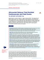 prikaz prve stranice dokumenta Alirocumab Reduces Total Nonfatal Cardiovascular and Fatal Events