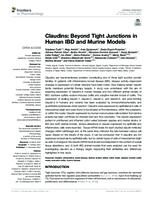 prikaz prve stranice dokumenta Claudins: Beyond Tight Junctions in Human IBD and  Murine Models