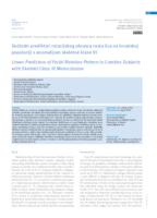 prikaz prve stranice dokumenta Linear Predictors of Facial Rotation Pattern in  Croatian Subjects with Skeletal Class III  Malocclusion