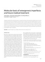 prikaz prve stranice dokumenta Osteogenesis imperfecta – molekularna osnova i lijekovi budućnosti