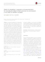 prikaz prve stranice dokumenta Model of calculating a composite environmental index for assessing the impact of port processes on environment: a case study of container terminal