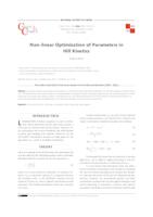 prikaz prve stranice dokumenta Non-linear Optimization of Parameters in Hill Kinetics