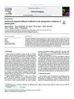 prikaz prve stranice dokumenta Perilesional apparent diffusion coefficient in the preoperative evaluation of glioma grade