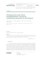 prikaz prve stranice dokumenta Postoperative Late-Onset Endophthalmitis Caused by Leishmania donovani: A Case Report