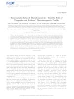prikaz prve stranice dokumenta Rosuvastatin-Induced Rhabdomyolysis - Possible Role of Ticagrelor and Patients’ Pharmacogenetic Profile