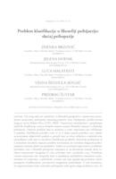 prikaz prve stranice dokumenta Problem klasifikacije u filozofiji psihijatrije:  slučaj psihopatije