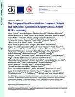 prikaz prve stranice dokumenta The European Renal Association – European Dialysis and Transplant Association Registry Annual Report 2014: a summary