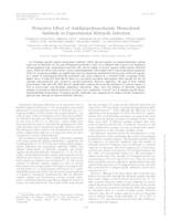 prikaz prve stranice dokumenta Protective effect of antilipopolysaccharide monoclonal antibody in experimental Klebsiella infection