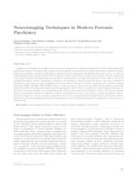 prikaz prve stranice dokumenta Neuroimaging Techniques in Modern Forensic Psychiatry
