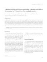 prikaz prve stranice dokumenta Pseudoexfoliative Syndrome and Pseudoexfoliative Glaucoma in Primorsko-Goranska County